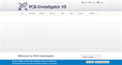Desktop Screenshot of pcb-investigator.com