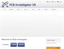 Tablet Screenshot of pcb-investigator.com